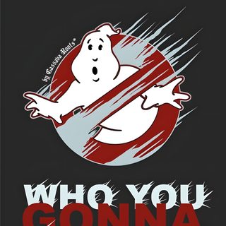 a ghost with the words who you gonna call? Ghostbusters Halloween Ghostbusters Car, Ghostbusters Aesthetic, Ghostbusters Iphone, dark slate gray