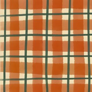 an orange and green checkered fabric with white lines on the bottom, in different colors Halloween Orange Plaid November, Thanksgiving Background, Thanksgiving, Fall Background, peru