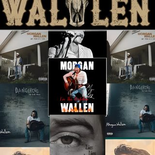 the movie poster for wallen is shown in multiple different colors and sizes, as well as an image of a man's face Morgan Wallen Halloween Morgan Wallen Collage, Birthday Board, American Country, dark slate gray
