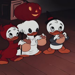 three cartoon characters sitting on the floor in front of an apple and two pumpkins Halloween Laptop Gif Falling Gif, Tyler The Creator, Halloween Iii, Halloween Cute, Halloween Gif, maroon