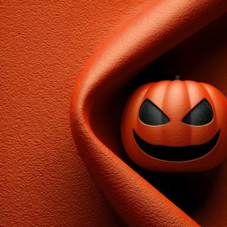 a close up of an orange object with a smiley face Modern Smartphone With Halloween Full Hd Download, Best Halloween Movies, Camera, Iphone For Guys, dark red