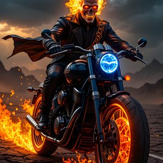 a skeleton riding a motorcycle with flames coming out of it's back tire and helmet Halloween Motorcycle Ghost Rider Hd, Ghost Ride, Rider Pic, Ghost, Ghost Hd, Skeleton, dark slate gray