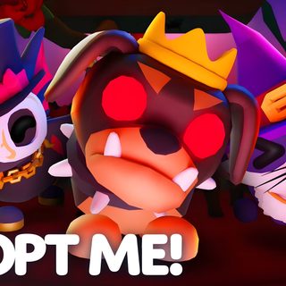an image of some cartoon characters with candles in the background and caption adopt me Adopt Me Halloween Adopt Me Halloween, Pet Simulator X Thumbnail, Pk Xd Legendary Pets, Halloween 2020, maroon