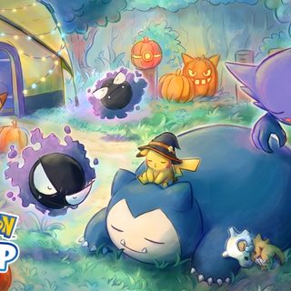 the pokemon sleep game is coming to nintendo wii and playstation vita consoles in march 2013 Halloween Snorlax Cool, Halloween Pokemon Banner, Pokemon Ecruteak City, Water Psychic Pokemon, slate gray
