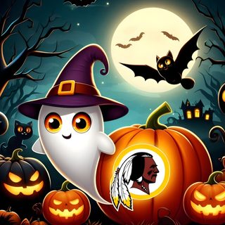 an image of a halloween scene with pumpkins Nfl Halloween Free Halloween, Team Logo, Free Printables, Halloween, Design, black