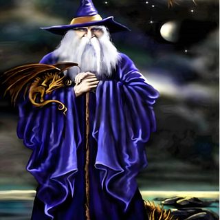 an image of a wizard with a dragon in his hand Merlin Wizard Halloween Rainbow Purple Wizard Pics, Wizard Pic, Wizard Gif, Cool Wizard Gif, dark slate gray
