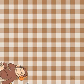 two monkeys on a checkered tablecloth with pumpkins Curious George Ipad Halloween Curious George Ipad, Iphone Summer, Curious George, Ipad, Iphone, Birthday, tan