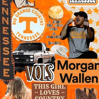 collage of various images with the words vos morgan wallen on them and an image of a cow Morgan Wallen Halloween Hunting, Rocky Top Tennessee, Tennessee Volunteers Football, Dream Collage, peru