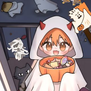 an animated halloween scene with many cats and pumpkins on the floor, including a ghost Haikyuu Halloween Anime Halloween, Halloween, Haikyuu Anime, Haikyu, Anime, Anime Guys, gray