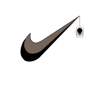 a black and brown nike logo on a white background Nike Halloween Iphone Logo, Nike Logo, Nike, Logos, white