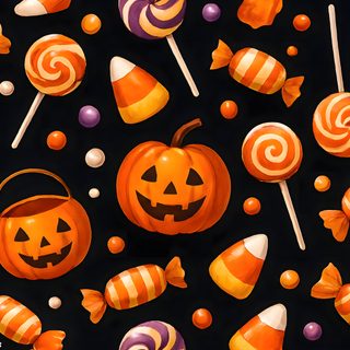 an image of halloween candy and candies on a black background that is very colorful Halloween Candy For Walls Halloween Candy Design, Halloween Candy Backgrounds, Halloween Candy Corn, black