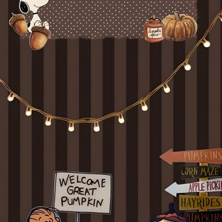 peanuts and pumpkins are in front of a sign that says welcome to the pumpkin patch Snoopy Halloween Snoopy, dark slate gray