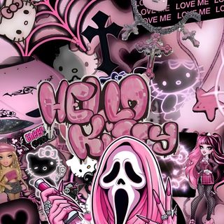 Zombie Wallpaper, Cartoon Network Characters, Iphone Wallpaper Blur, Dope Cartoons, Pink Wallpaper Hello Kitty, Pink Wallpaper Backgrounds, Y2k Wallpaper, Cute Funny Pics, Pretty Wallpaper Ipad Hello Kitty Y2k Halloween Zombie, Cartoon Network Characters, Iphone Blur, Dope Cartoons, gray
