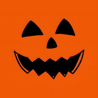 an orange background with a black jack o lantern Halloween Apple Watch Jack O Lantern Iphone, Jack Olantern, Phone Art, Jack O Lantern, orange red