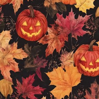 an image of pumpkins and leaves on a black background that is very similar to halloween Vintage Halloween Orange Pumpkin, Halloween Iphone Backgrounds, Halloween Backgrounds, Future, sienna