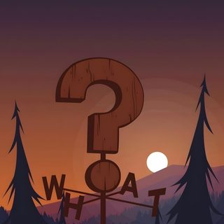 a wooden sign sitting on top of a pole in the middle of a forest at sunset Gravity Falls Halloween Inspirational Phone, Fall Tumblr, Live Iphone, Cool For Phones, dark slate gray