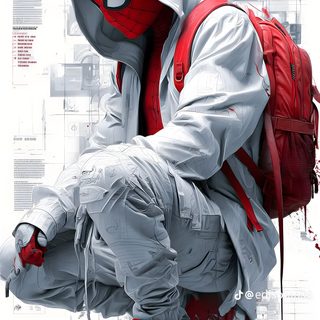 a spider man with headphones and a backpack Spiderman Halloween 4k Iphone Charging Animation, Spider-man Art, Spiderman 1, Live Fish, light gray