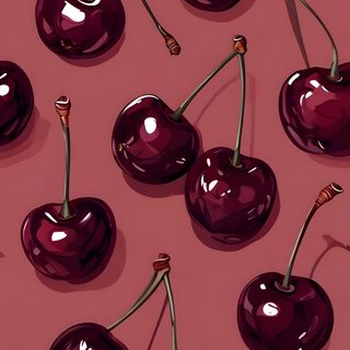 an image of many cherries on a pink background Halloween Cherry Red Aesthetic Lockscreen, Iphone Cherry, Cherry's, Cherry Iphone, Cherry Phone,