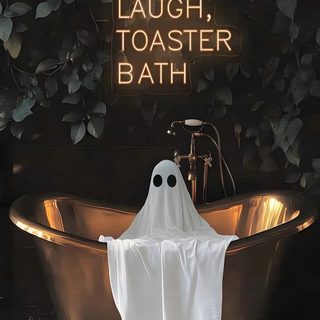 Halloween Home Decor Bathroom, Halloween Bathtub Ideas, Bathtub Halloween Decoration, Halloween Bathroom Design, Halloween Decorations For Bathroom, Bathtub Ghost, Happy Halloween Bathroom Decor, Halloween Decoration Bathroom, Halloween Bathroom Decor Inspiration Halloween Themed Bathroom Halloween Home Decor Bathroom, Halloween Bathtub Ideas, Bathtub Halloween Decoration, black