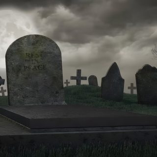 a cemetery with tombstones under a full moon Halloween 3d Gif Graveyard Pictures Cartoon, Grave Image Cartoon, Grave Cartoon Image, dark slate gray