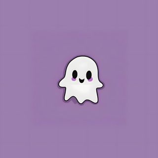a purple background with a white ghost on it Cute Halloween Purple Ghost Aesthetic Purple Purple Aesthetic Cute Halloween, Purple Ghost Pattern, Purple Ghost Background, light slate gray