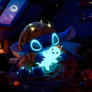 a group of halloween pumpkins with glowing eyes Stitch Halloween Desktop Fall Asleep Faster, Soothing Sounds, Sweet Dreams, Sleep, black