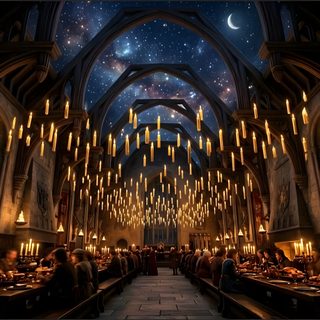 the hog potters dining hall in harry potter's house is full of people Hogwarts Halloween Desktop Hogwarts Dark Academia, Harry Potter Website, Wedding Photo Album Book, black