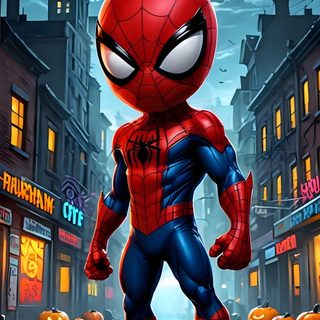 the amazing spider - man poster for an upcoming animated movie, which is set to be released Halloween Spiderman Red Superhero Marvel, Spiderman Cartoon Pictures, All Red Spiderman, dark slate gray