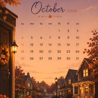 a black cat sitting on top of a sidewalk next to pumpkins and lights in front of a house Cute Halloween Iphone Count Down September Aesthetic, sienna