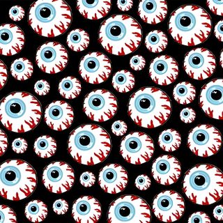 an eyeball pattern is shown in red and blue Eyeball Halloween Creepy Eyeball, Black And White Eyeball Background, Spooky Eyeball, dim gray