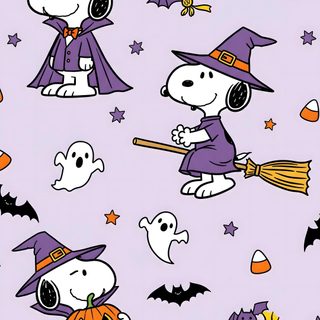 snoop and his friends are dressed up as witches, bats, and pumpkins for halloween Halloween Snoopy gainsboro