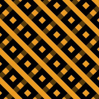 an orange and black striped background with diagonal lines in the center, as well as squares Halloween Circle Geometric In Ochre Yellow Geometric Pattern On Dark Background, Yellow And Black Textile Pattern, Geometric Pattern With Yellow And Black Stripes, dark olive green