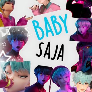 an image of baby saa with many different faces and hair colores on it Saja Boys Halloween Demon Hunter Band, Demon Baby, Lilo And Stitch Drawings, Stitch Drawing, rosy brown