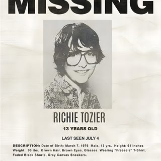 the missing poster for rachel tozer is shown Missing Halloween Poster Fake Missing Poster, Scary Movies, Film Horror, beige
