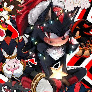 sonic the hedgehog is surrounded by many other cartoon characters and their names are in red, white, and black Shadow The Hedgehog Halloween saddle brown