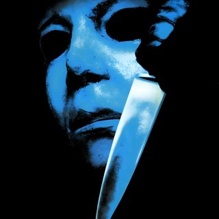 a person with a knife in their hand Halloween Franchise Michael Myers Iphone, Michele Myers, Backgrounds Michael Myers, black