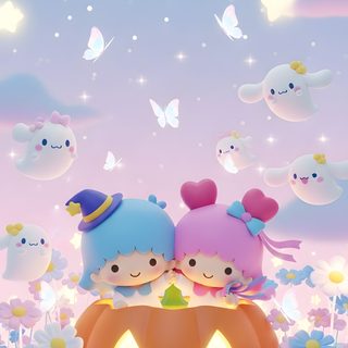 Halloween 2025: Spooky-Cute Sanrio Characters, Costumes & Decor Ideas! 🎃👻 Kawaii Hello Kitty Cute Halloween Wallpaper, Kawaii Sanrio Halloween Wallpaper, Sanrio Halloween Wallpaper Pastel, Little Twin Stars Halloween Wallpaper, Sanrio Characters Halloween Wallpaper, Happy Halloween Wallpaper Cinnamoroll Halloween, Sanrio Halloween Wallpaper Gif, Cute Halloween Sanrio Wallpaper, Sanrio Halloween Wallpaper Iphone Little Twin Stars Halloween Kawaii Hello Kitty Cute Halloween, Kawaii Sanrio Halloween, Sanrio Halloween Pastel, thistle