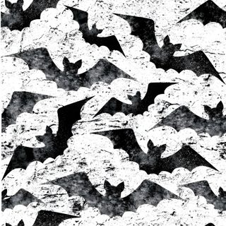black and white photograph of camouflage pattern Gothic Halloween Bats Black White Bat Background, Black And White Camouflage, Fall Background, gainsboro