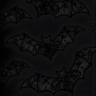 black bat wallpaper with white bats on it Bat For Halloween black