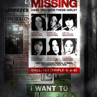 the missing poster has been placed on a wall Missing Halloween Poster Missing Poster Template Aesthetic, Missing Poster Horror, Missing Template Poster, dark slate gray