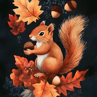 Squirrel with acorns and autumn leaves. Autumn background for phone. Squirrel Halloween Wallpaper, Squirrel Autumn, Squirrel With Acorn, Squirrel With Acorn Wallpaper, Squirrel Screensaver, Fall Squirrel Background, Squirrel And Acorn Wallpaper, Autumn Animals Wallpaper, Fall Squirrel Wallpaper Squirrel Halloween Squirrel Halloween, Squirrel Autumn, Squirrel With Acorn, Squirrel Screensaver, black