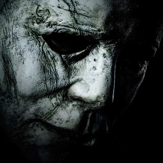 an evil looking man with his face painted white and black, in the darkroom Michel Myers Halloween Iphone Free Halloween Movies, Film, Halloween, Digital, Best Halloween Movies, black