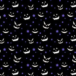 a black background with purple stars and white pumpkins Halloween Pumpkins And Stars Scattered Halloween Stars, Hd, Purple Halloween Pattern Background, black