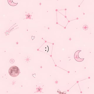 a pink wallpaper with a cartoon dog holding a star in it's mouth Pink Snoopy Halloween misty rose