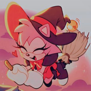 a cartoon character flying through the air with a cat on her back and an owl on her arm Amy Rose Halloween Rosé Halloween, Shadow And Amy, Rouge The Bat, Sonic Adventure, Blue Hedgehog, rosy brown