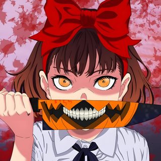 Naoko Kirino Fanart, Junji Ito Pumpkin, Punking Night, Pumpkin Girl Pfp, Naoko Kirino, Pumpkin Killer Manga, Pumpkin Night Cosplay, Halloween Anime Drawing, Pumpkin Night Art Suzu Halloween Naoko Kirino Fanart, Junji Ito Pumpkin, Punking Night, Pumpkin Girl Pfp, indian red