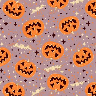 halloween pumpkins with bats and stars on a purple background Halloween Bats And Pumpkins - Lilac Neon Spider Web, Canvas Background Ideas, October Pictures, rosy brown