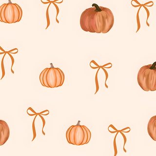pumpkins with bows and ribbons on a white background Preppy Bow Halloween Cute Fall Backgrounds, Autumn Phone, Pumpkin, Halloween Iphone Backgrounds, linen
