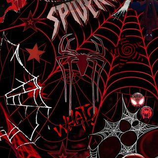 the spiderman wallpaper is red and black Halloween Spider Man Cute Images For, Spiderman Pictures, Spiderman Art, Spiderman Lockscreen, black