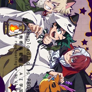 an image of anime characters with pumpkins My Hero Academia Halloween Anime Halloween, Bakugou Manga, The Three Musketeers, Hero Costumes, gray